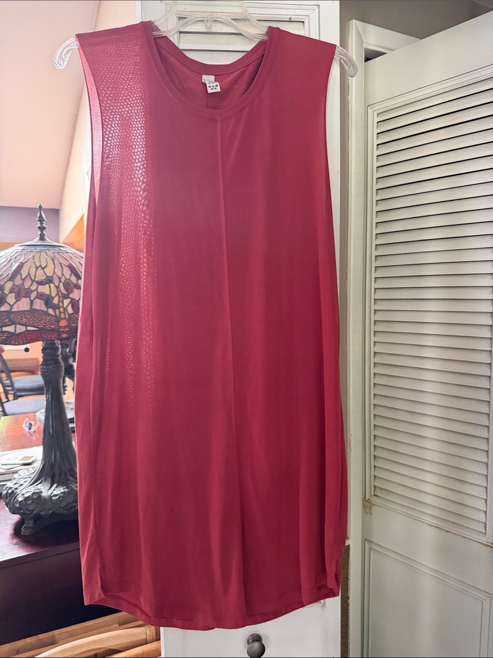 Zyia Tybee Sleeveless Red Women's Tank Top